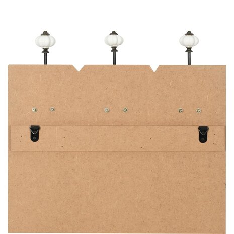 Wandkapstok met 6 haken HOME IS 120x40 cm  7