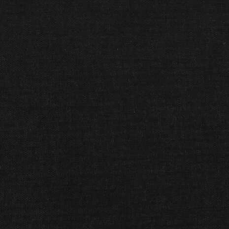 Bankje 70x30x30 cm stof zwart 6