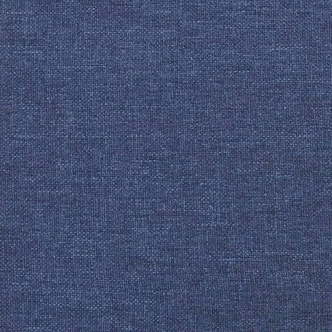 Bankje 100x30x30 cm stof blauw 6