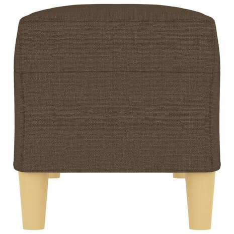 Bankje 100x35x41 cm stof bruin 4