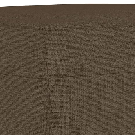Bankje 100x35x41 cm stof bruin 5