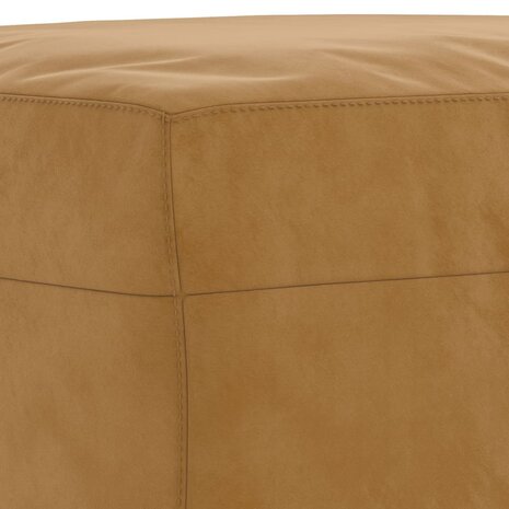 Bankje 100x35x41 cm fluweel bruin 5