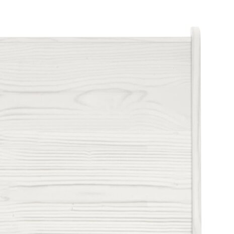 Hoekbank REINE 151 cm massief grenenhout wit 4