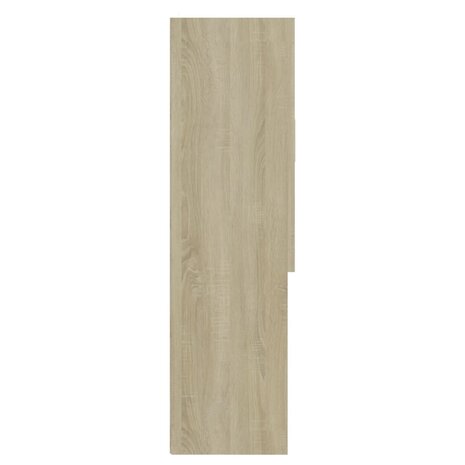 Wasmachinekast 70,5x25,5x90 cm sonoma eikenkleurig 4