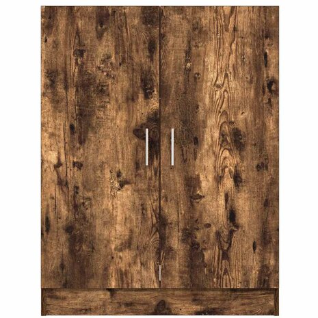 Wasmachinekast 71x71,5x91,5 cm gerookt eikenkleurig 4
