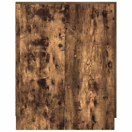 Wasmachinekast 71x71,5x91,5 cm gerookt eikenkleurig 5