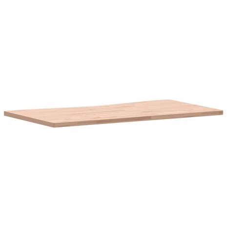 Bureaublad 110x(55-60)x2,5 cm massief beukenhout 6