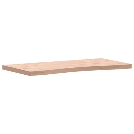 Bureaublad 110x(50-55)x4 cm massief beukenhout 3