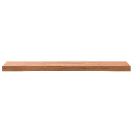 Bureaublad 100x(45-50)x4 cm massief beukenhout 4