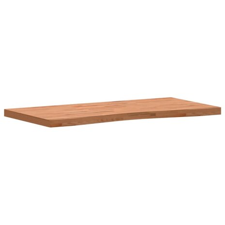 Bureaublad 110x(50-55)x4 cm massief beukenhout 3