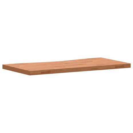 Bureaublad 110x(50-55)x4 cm massief beukenhout 6