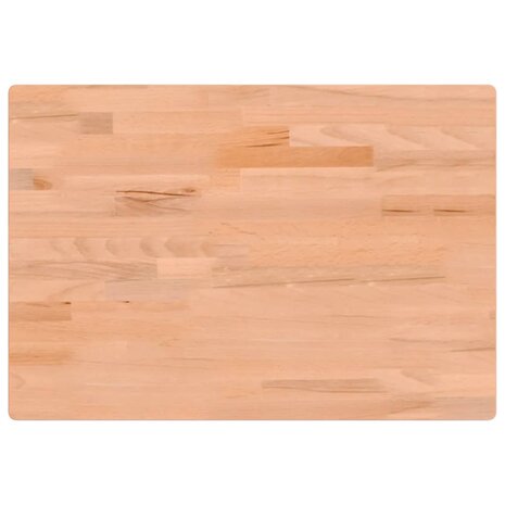 Bureaublad 80x55x2,5 cm massief beukenhout 2