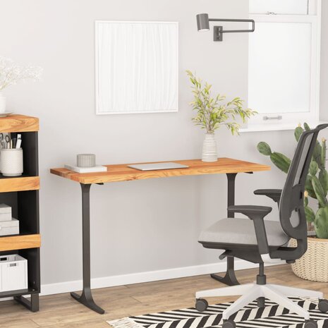 Bureaublad rechthoekig 110x50x2,5 cm massief acaciahout 1