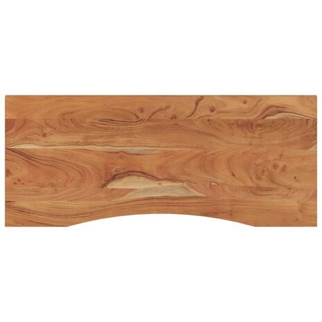 Bureaublad rechthoekig 110x50x2,5 cm massief acaciahout 2