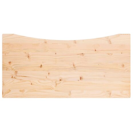 Bureaublad 100x60x2,5 cm massief grenenhout 4