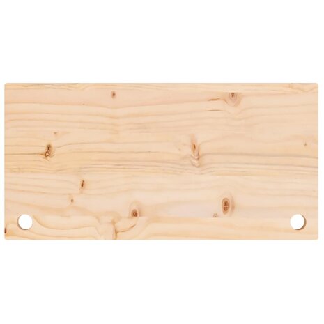 Bureaublad 80x40x2,5 cm massief grenenhout 4