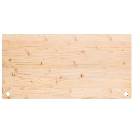 Bureaublad 100x60x2,5 cm massief grenenhout 4