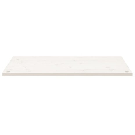Bureaublad 100x60x2,5 cm massief grenenhout wit 3