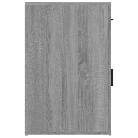 Bureaukastje 40x49x75 cm bewerkt hout grijs sonoma eikenkleurig 8