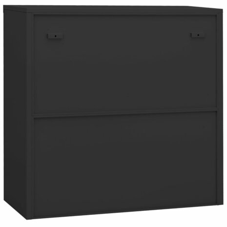 Kantoorkast 90x40x90 cm staal antracietkleurig 4