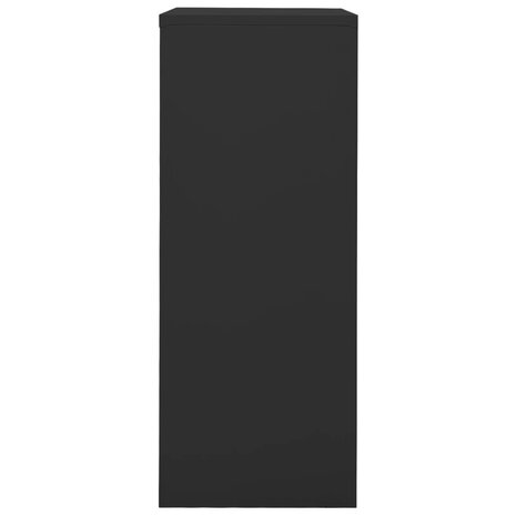 Kantoorkast 90x40x102 cm staal antracietkleurig 3