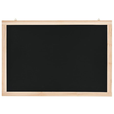 Krijtbord voor aan de wand 40x60 cm cederhout 3