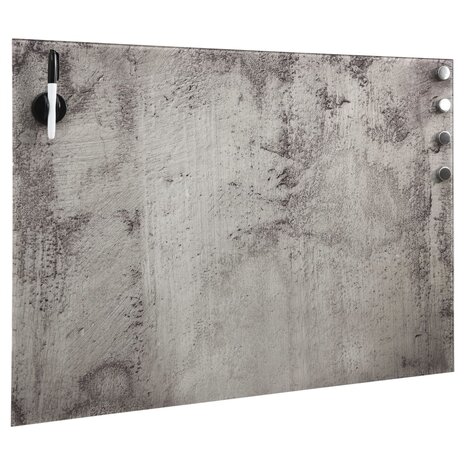 Magneetbord wandmontage 60x40 cm glas 2