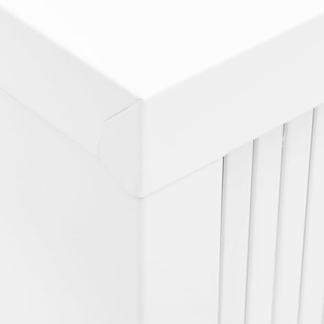 Roldeurkast 90x40x90 cm staal wit 8