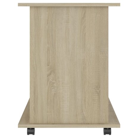 Rolkast 60x45x60 cm bewerkt hout sonoma eikenkleurig 5