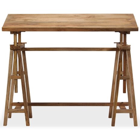 Tekentafel 116x50x76 cm massief mangohout 3