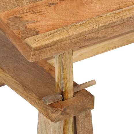 Tekentafel 116x50x76 cm massief mangohout 4