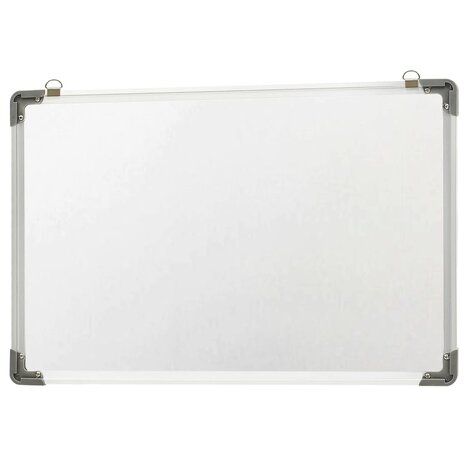 Whiteboard magnetisch 50x35 cm staal wit 4