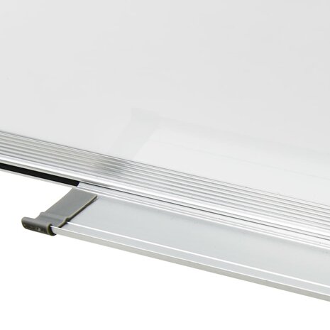 Whiteboard magnetisch 70x50 cm staal wit 8