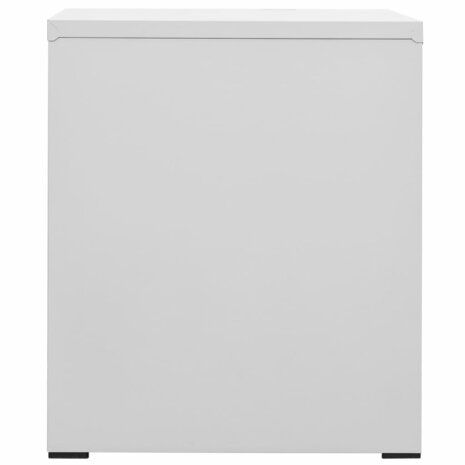 Archiefkast 46x62x72,5 cm staal lichtgrijs 4