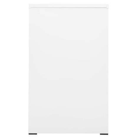 Archiefkast 46x62x102,5 cm staal wit 4