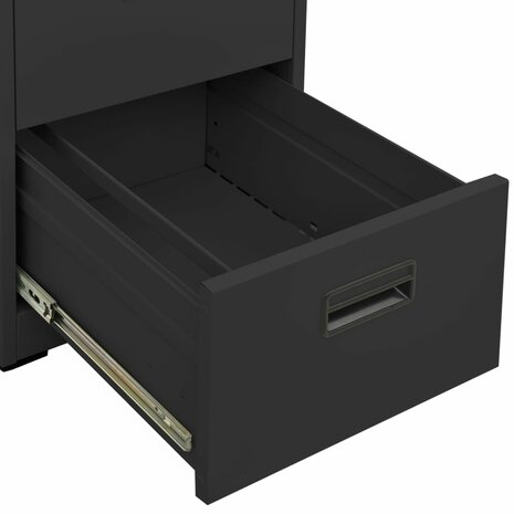 Archiefkast 46x62x102,5 cm staal antracietkleurig 8