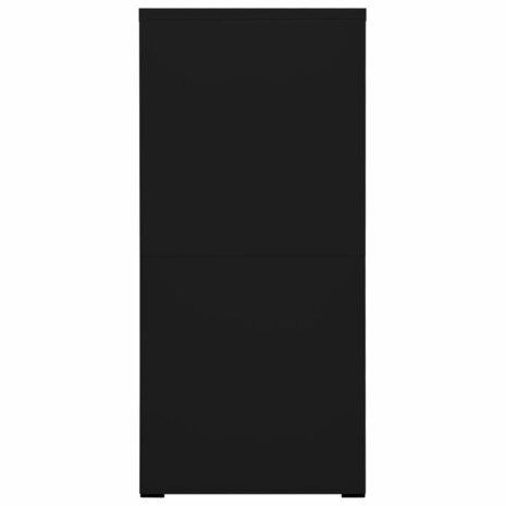 Archiefkast 46x62x133 cm staal zwart 3