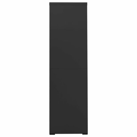 Archiefkast 90x46x164 cm staal antracietkleurig 3