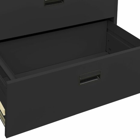 Archiefkast 90x46x164 cm staal antracietkleurig 8