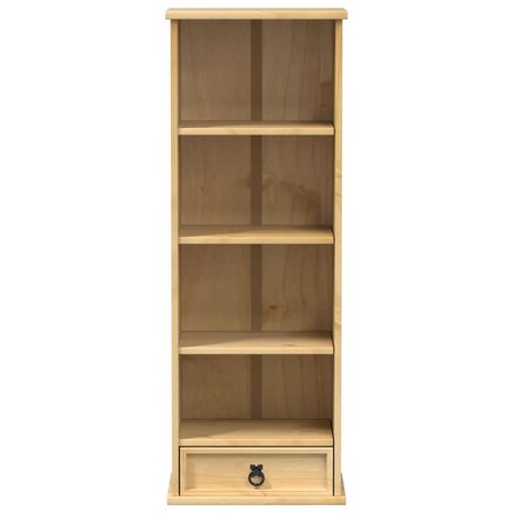 Cd-kast Corona 40x30x110 cm massief grenenhout 4