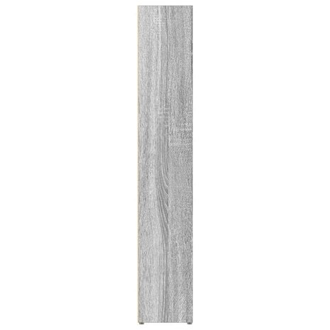 CD-kasten 2st 21x16x93,5cm bewerkt hout grijs sonoma eikenkleur 6