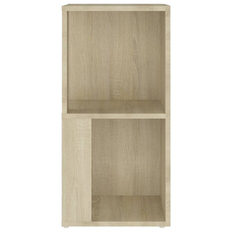 Hoekkast 33x33x67 cm bewerkt hout sonoma eikenkleurig 5