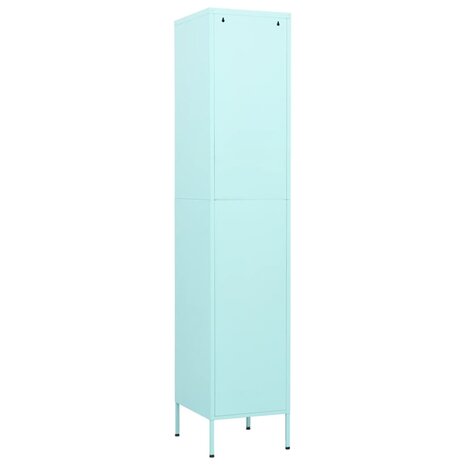 Lockerkast 35x46x180 cm staal mint 5