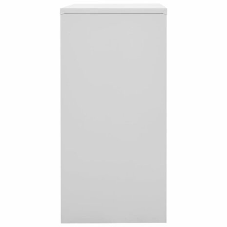 Lockerkast 90x45x92,5 cm staal lichtgrijs en blauw 3