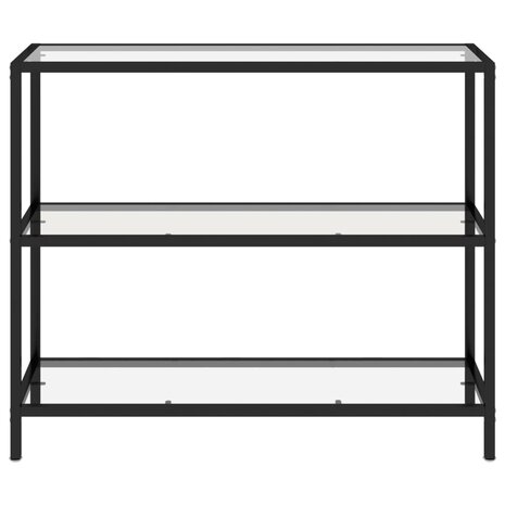 Schap 100x36x90 cm gehard glas 3