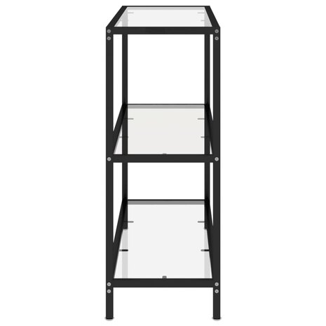 Schap 100x36x90 cm gehard glas 4