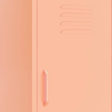 Opbergkast 42,5x35x101,5 cm staal roze 7