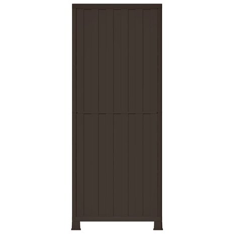 Opbergkast 68x39x171,5 cm rattan ontwerp 5