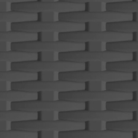 Opbergkast 68x39x171,5 cm rattan ontwerp 6