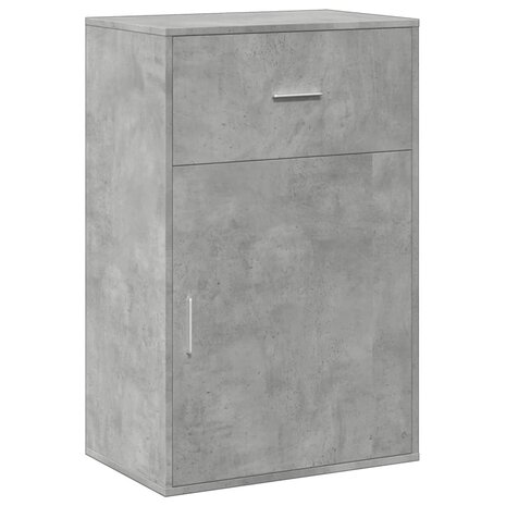 Opbergkast 56,5x39x90 cm bewerkt hout betongrijs 2